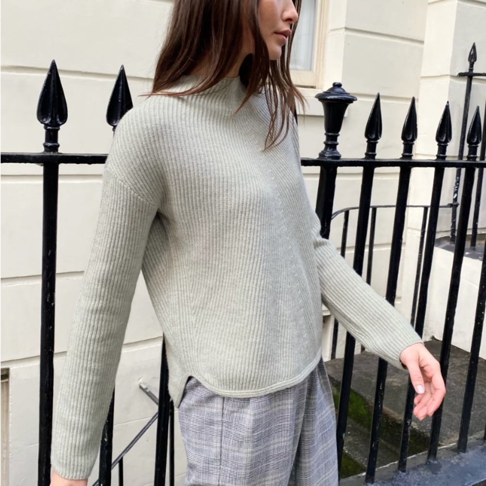 Babaton Mock-Neck Sweater